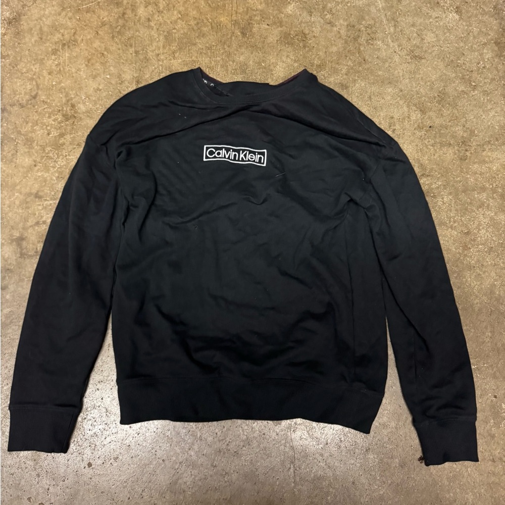 Calvin Klein Black Men's Sweater size small